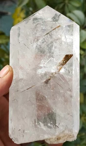 620g 1.361lb TURMALINA NEGRA NATURAL CABELLO CUARZO PUNTO CURATIVO - Imagen 1 de 13