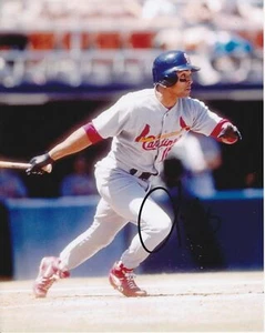 St. Louis Cardinals Luis Alicea signed Autogramm Foto 8x10 COA Memorabilia - Bild 1 von 1