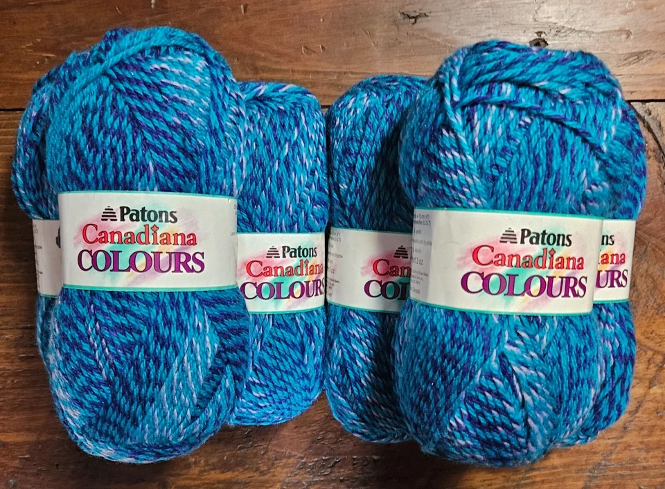 PATONS CANADIANA, LANA CLÁSICA E HILO ITINERANTE🧶3 y 3,5 oz.🧶VENDIDO POR MADEJA Foto 1 de 1