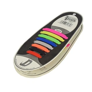 CHOOSE YOUR COLOR Universal Stretch Sneaker Laces, FREE Shipping cert - Picture 1 of 15
