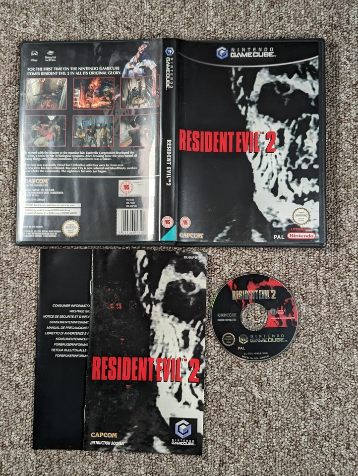 Resident Evil 2 - Nintendo GameCube - Complete - PAL  - Image 1 of 1