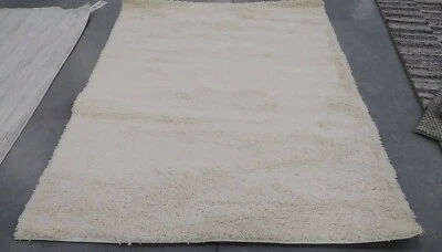 IVORY 5'-3" X 7'-6" Back Stain Rug, Reduced Price 1172700746 SG151-1212-5 - Image 1 of 4