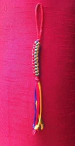 NOEUD GLORIEUX 4 COULEURS À SUSPENDRE- LUNGTA - ARTISANAT - Népal/TIBET  - Imagen 1 de 7