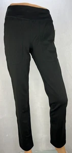 Duluth Trading Company Women's Hot NoGA Plushcious Pant Size SMALL Black NWT - Picture 1 of 3