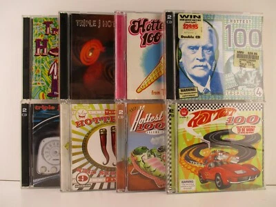 Triple J Hottest 100 1,2,3,4,5,6,7,8 Bulk Lot! Discs Like New!  CD Sent Tracked - Image 1 of 4