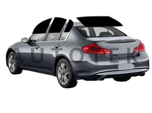 PreCut All Sides Window Film Any Tint Shade For INFINITI G25 Sedan (2011-2012) - Picture 1 of 11