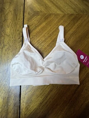 Bravado! Bra Small Beige Basics Double Layer Seamless Maternity Nursing New - Image 1 of 4