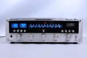 Marantz 2225 Stereophonic Receiver Silver. Serviced! - Foto 1 di 8