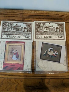 Lot ~ 2 Butternut Road MARILYN LEAVITT-IMBLUM cross stitch charts ~ BR 6 & BR 8 - Picture 1 of 5