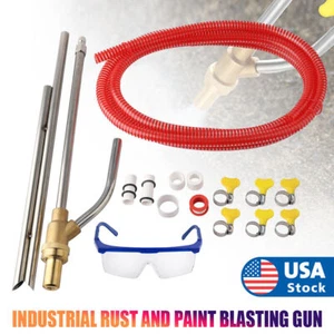 5000PSI Sandblasting Wet Sand Blast Kit Attachment for Pressure Jet Washer 1/4" - Picture 1 of 16