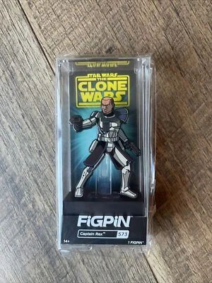 FiGPiN Classic Star Wars: The Clone Wars Captain Rex #573 Foto 1 de 2