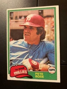 Tarjetas Pete Rose - elige tu favorita... ¡elige un montón! - Imagen 1 de 8