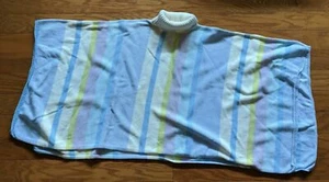 Gymboree Sz 9 10 APRES SKI Turtleneck Poncho Sweater Blue Green Purple White - Picture 1 of 1