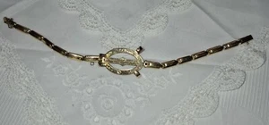 Аntikes Taschenuhr - Armband, vergoldet - Bild 1 von 2
