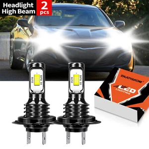 For Hyundai Genesis Coupe 2013-2016 2x LED Headlight Bulbs High Beam Kit H7 - Picture 1 of 7