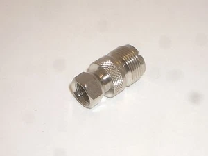 CONECTOR ADAPTADOR AIM F MACHO A UHF HEMBRA (SO-239) - Imagen 1 de 2