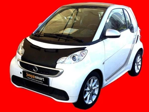 SUJETADOR CAPUCHA COCHE ajuste Smart Fortwo W451 2007-2014 NARIZ MÁSCARA FRONTAL BRABUS - Imagen 1 de 6