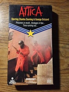 Attica VHS Tape Charles Durning George Grizzard Prisoners In Revolt VHS Tape - Picture 1 of 2