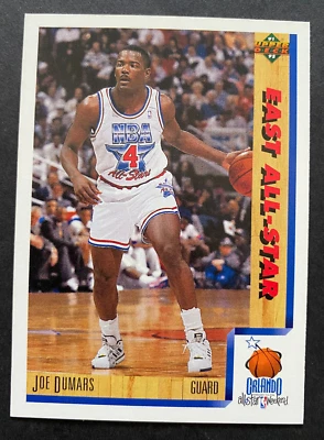 JOE DUMARS, UPPER DECK, 1992, EAST All-Star, #459, Mint - Image 1 of 2
