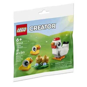 LEGO Creator (30643): Easter Chickens Polybag - New/Sealed/Seasonal/HTF 🦇 - Picture 1 of 2