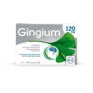 GINGIUM 120 mg Filmtabletten 30 St PZN 14171165 - Bild 1 von 6