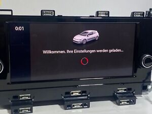 VW GOLF 8 Headunit DAB RADIO MIB3 Monitor Screen Multimedia Carplay APP Android