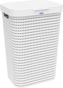 Rotho Wäschesammler Country, 55 L weiß Wäschebox - Bild 1 von 4