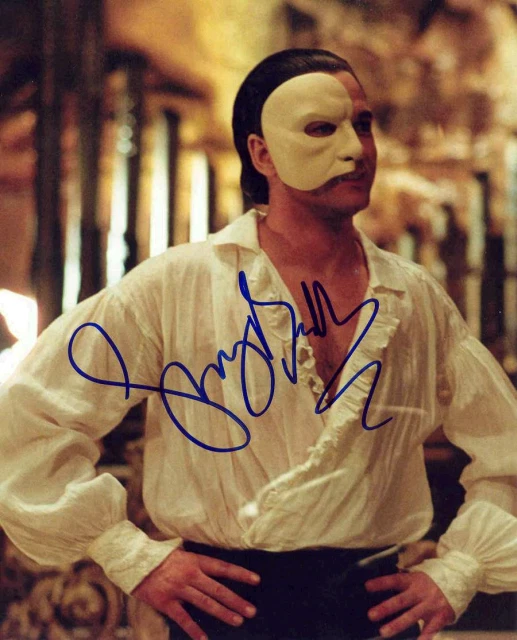 GERARD BUTLER "PHANTOM OF THE OPERA" AUTOGRAPHED REPRINT #1 - Image 1 of 1