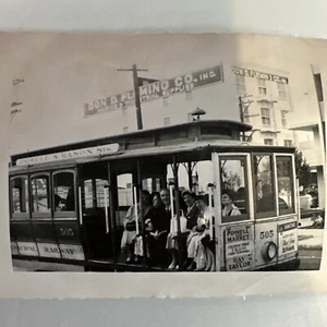 Straßenbahn 505 Oldtimer Foto Echtfoto - Bild 1 von 2
