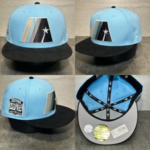 Houston Astros Hat New Era 59FIFTY 50 YR Anny Alt Logo Sky Blue Size 8 H66 - Picture 1 of 10