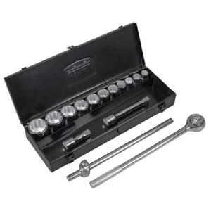 Sealey Socket Set 15pc 3/4"Sq Drive 12 point WallDrive Chrome AK2585 - Picture 1 of 7