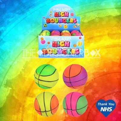 HENBRANDT Varias bolas hinchables de goma de esponja de alto rebote para perros surtidas (1, 4 o 24) *RA