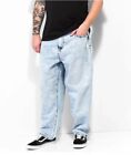 Empyre Easy Now Righteous Skate Jeans Mens 30 90s Light Wash Distressed Loose