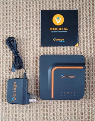 Vonage VDV23-VD Digital Phone Service Adapter - 1 or 2 Line - Tested and Working - Image 1 of 3