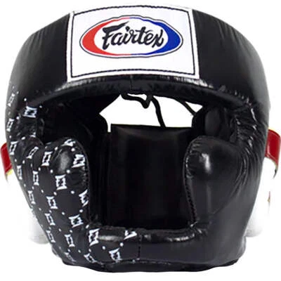 Head Guard Fairtex HG10 Black Lace Cover - Image 1 of 4