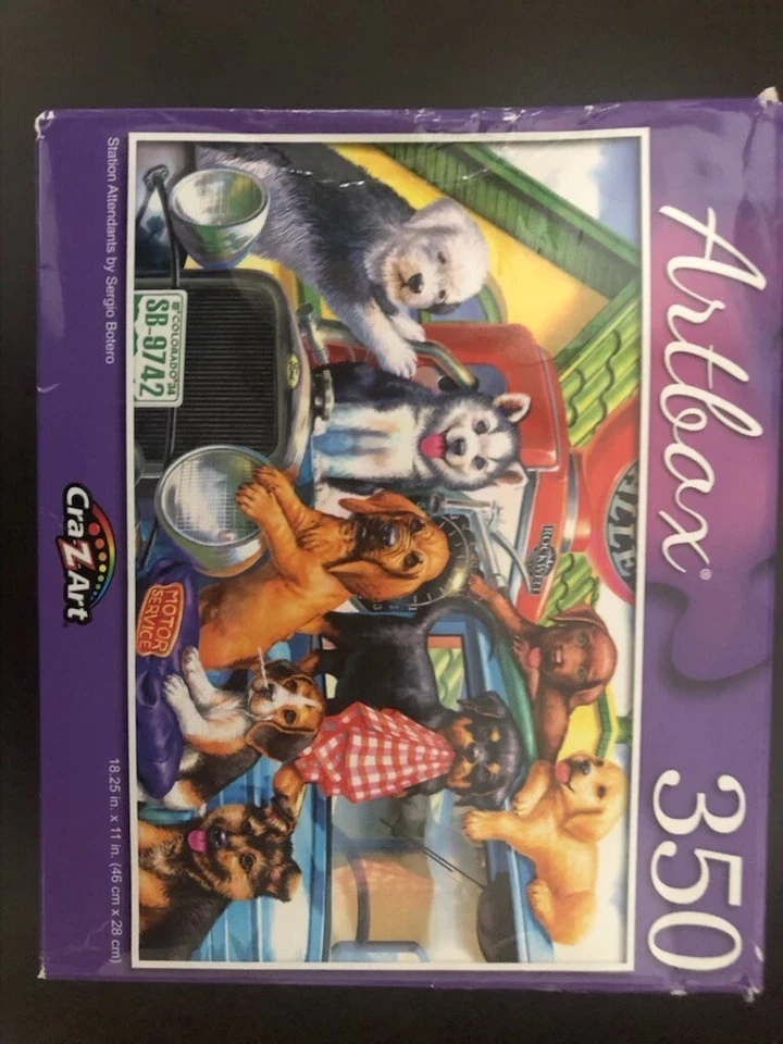 Agentes de estação de quebra-cabeça ArtBox 350 peças  - Imagem 1 de 1