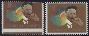 1486 - Misperf Error / EFO "Henry Tanner" American Painter Mint NH (S6) - Picture 1 of 1