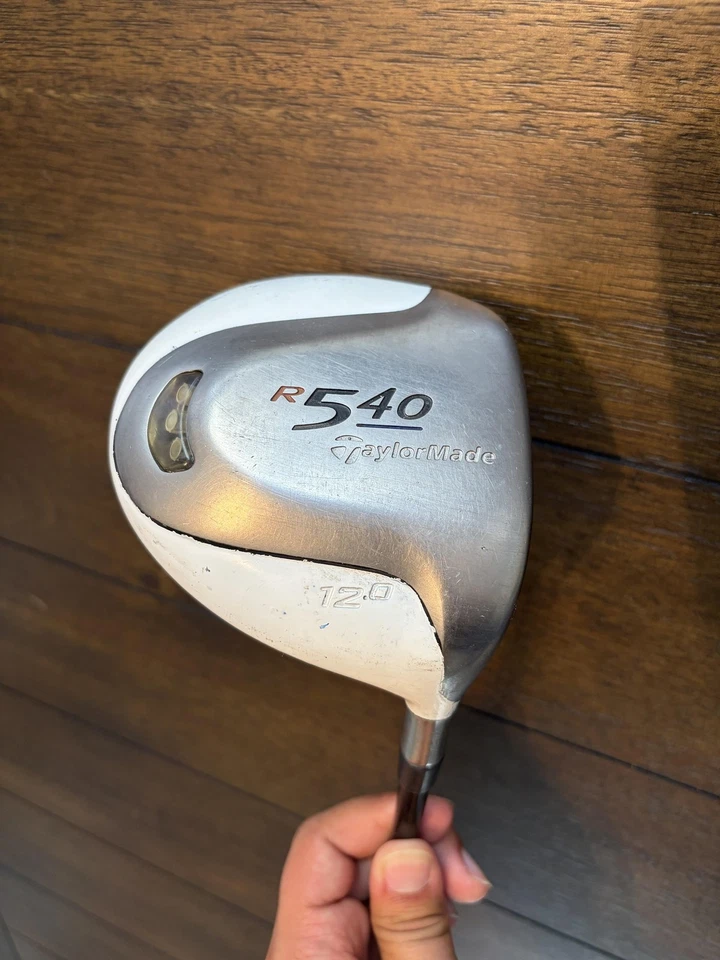 Driver TaylorMade R540 de colección 12 grados M.A.S.2 70 R varilla flexible de grafito Foto 1 de 4