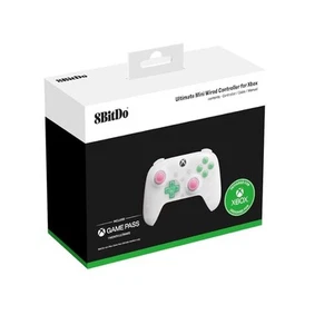 8Bitdo Ultimate Mini Wired Controller for Xbox Windows RGB Lighting Fire Ring - Picture 1 of 5