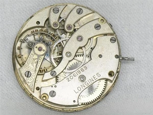 SELTENE VINTAGE 35MM LONGINES FÜR CUERVO Y SOBRINOS 15 JEWEL TASCHENUHR, LÄUFT! - Bild 1 von 2