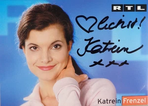 Autogramm deutsche TV- und Film Schauspielerin Katrein Frenzel (121750) - Picture 1 of 2