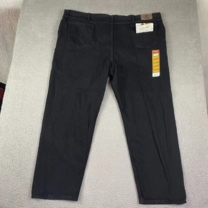 Wrangler Hero Relaxed Fit Premium Denim Jeans Men's 52x30 Black New - Picture 1 of 7
