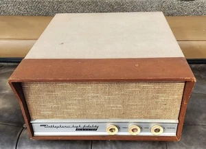 1959 RCA Victor Orthaphanic High Fidality Record Player Model HF-99 Working  - Picture 1 of 9
