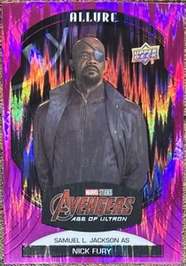 2022 Upper Deck Marvel Allure Magenta as Nick Fury Samuel L Jackson #38 - Picture 1 of 2