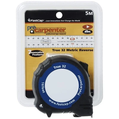 ProCarpenter True32 Metric Reverse Measuring Tape - Ideal for Professionals a... - Image 1 of 4