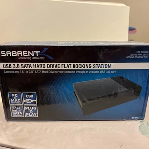 Sabrent USB 3.0 SATA Hard Drive Flat Docking Station - Picture 1 of 2