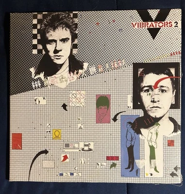THE VIBRATORS - "V2" - LET THEM EAT UK (2013) - SEALED GRAY VINYL - FREE SHIP! — 第 1/3 张图片