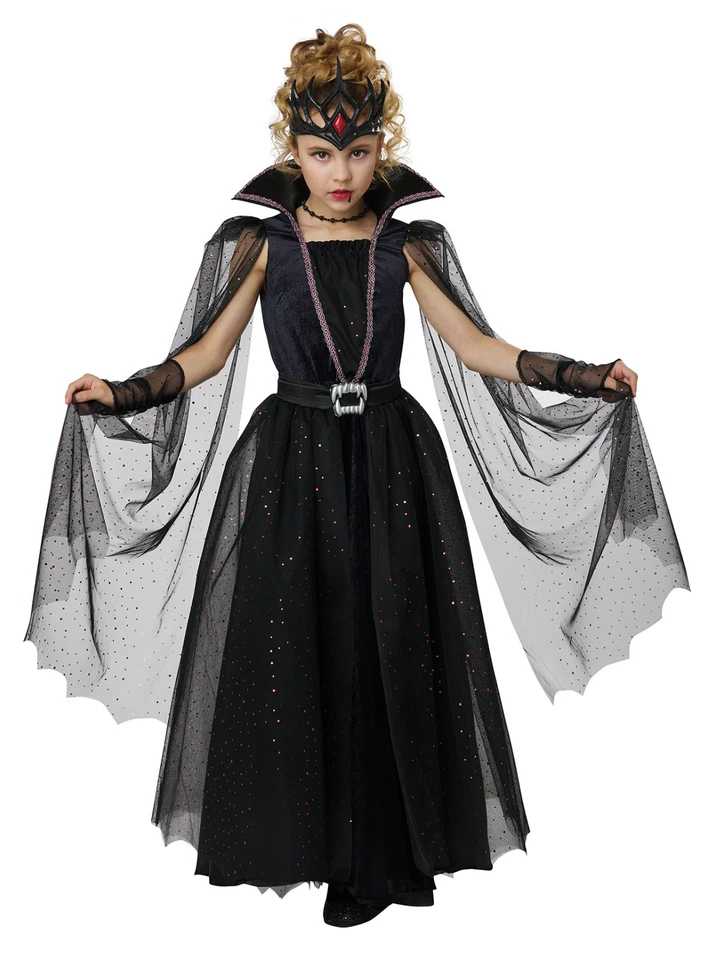 Vampire Queen Dress Child Girls Costume - Image 1 of 1