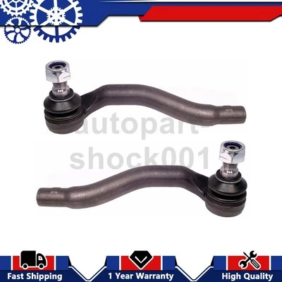 Pair Delphi Steering Tie Rod End Fits 2003 2004 2005 Mercedes-Benz C240 - Image 1 of 3