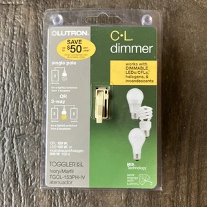 Lutron Electronics TGCL-153PH-IV Ein/Aus Wandschalter - Mehrfarbig - Bild 1 von 6